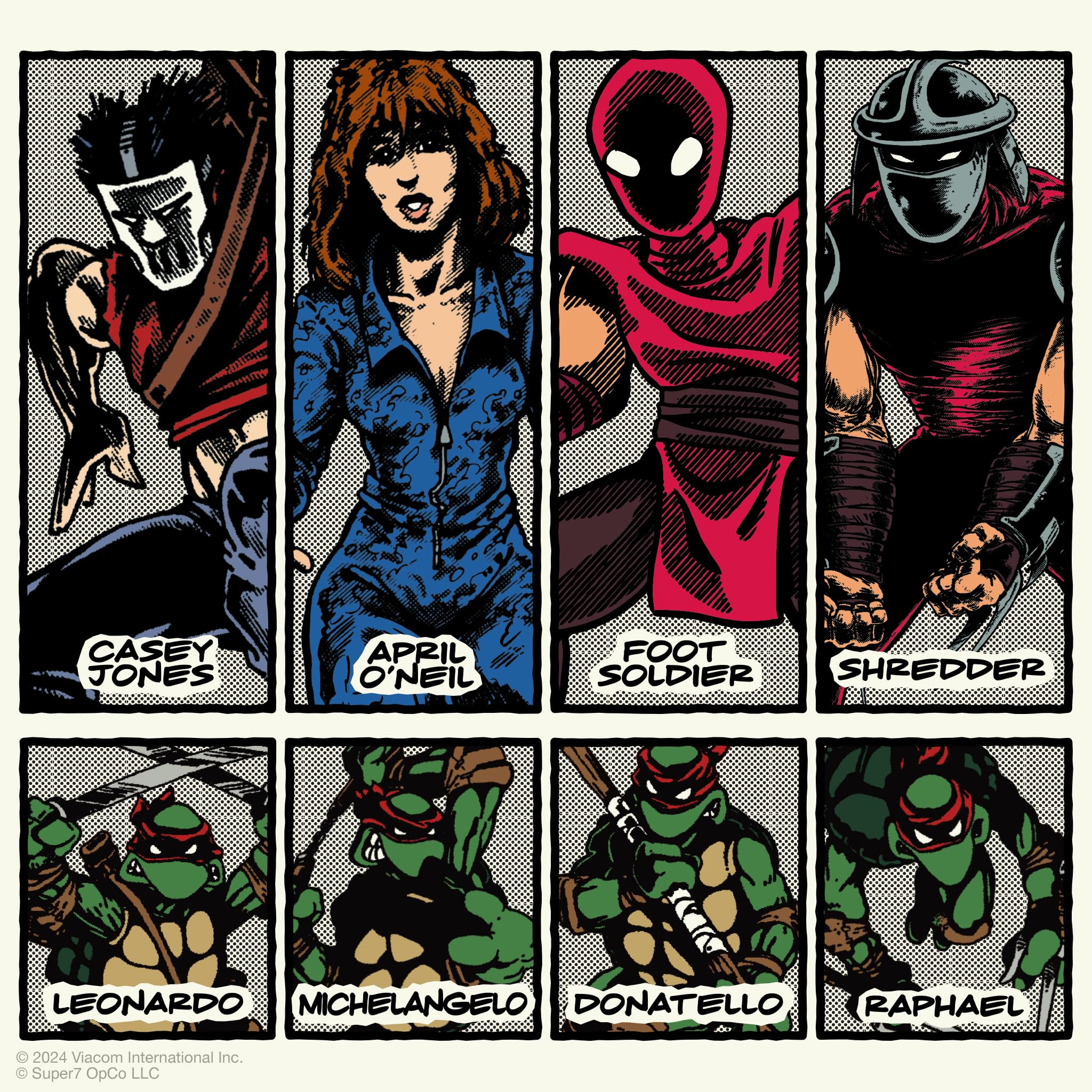 Amazon.com: Super7 Teenage Mutant Ninja Turtles Casey Jones (Comic